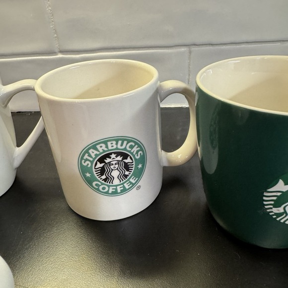 Starbucks Coffee Mugs Lot Of 5 Mermaid 2011 2007 2004 2021 2005 - Picture 6 of 8